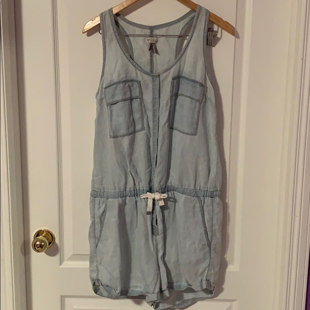 Faded jean like Romper!